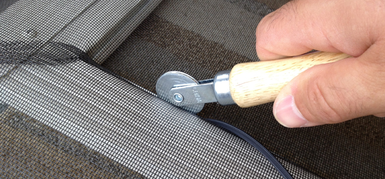 metal screen door repair in Novato
