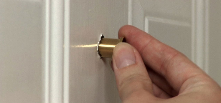 peephole door repair in Novato